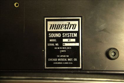 Maestro-Woodwind Sound System W1